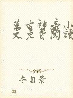 万古神帝小说全文免费阅读无弹窗