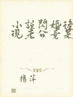 小说闪婚后,发现老公竟是千亿大佬txt