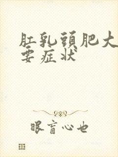 肛乳头肥大的主要症状