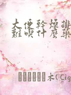 大便干燥排便困难吃什么药