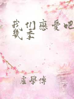 我们恋爱吧一共几季