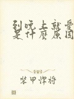 到晚上就爱放屁是什么原因