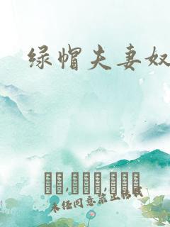 绿帽夫妻奴小说