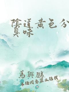 阴道黄色分泌物臭味