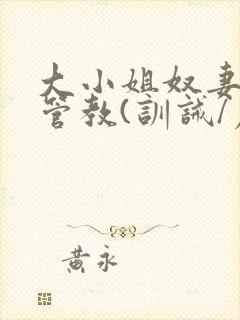 大小姐奴妻接受管教(训诫/虐身/凌辱