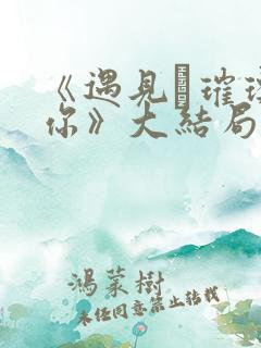 《遇见·璀璨的你》大结局