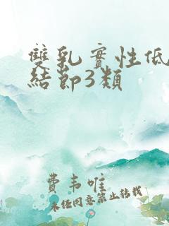 双乳实性低回声结节3类