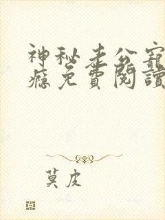 神秘老公宠妻上瘾免费阅读全文