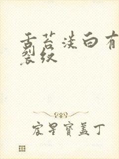 舌苔淡白有齿痕裂纹