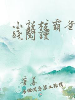 小说校霸爸爸在线阅读