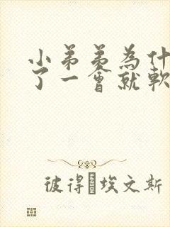 小弟弟为什么硬了一会就软