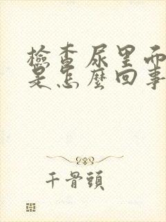 检查尿里面有血是怎么回事