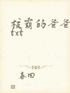 校霸的爸爸全文txt