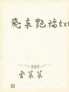 飞来艳福txt