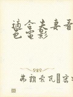 适合夫妻看的情色电影