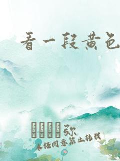 看一段黄色录像