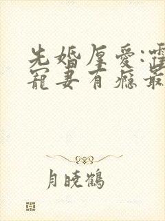 先婚厚爱:霍总宠妻有瘾最新章节