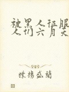 被黑人征服的女人们六月天