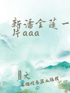 新潘金莲一级淫片aaa