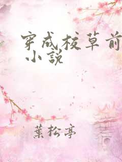 穿成校草前男友 小说