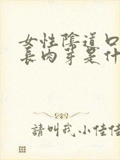 女性阴道口底下长肉芽是什么原因