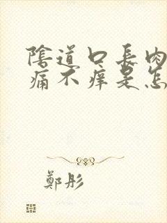 阴道口长肉芽不痛不痒是怎么回事