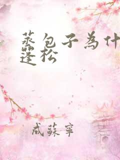 蒸包子为什么不蓬松