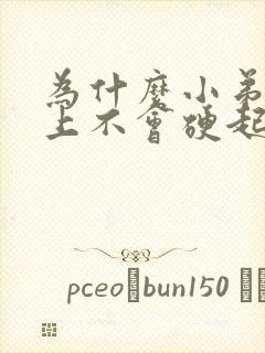 为什么小弟弟早上不会硬起来