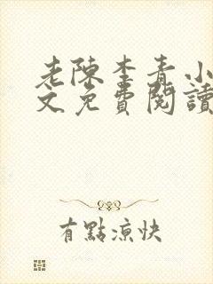 老陈李青小说全文免费阅读