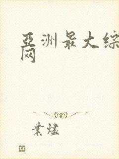 亚洲最大综合色网