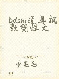 bdsm道具调教双性文