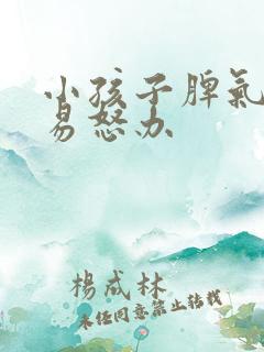 小孩子脾气暴躁易怒办