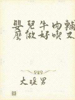 婴儿牛肉辅食怎么做好吃又嫩窍门