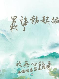 男性勃起插入就软了