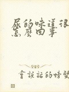 尿的味道很浓是怎么回事