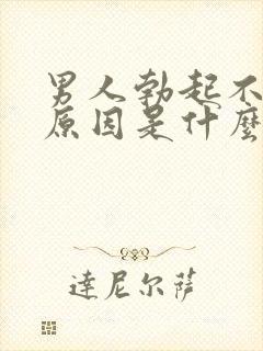 男人勃起不坚的原因是什么