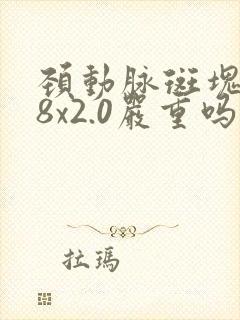 颈动脉斑块3.8x2.0严重吗