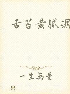 舌苔黄腻湿气重