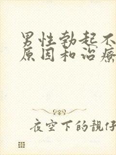 男性勃起不坚的原因和治疗方法