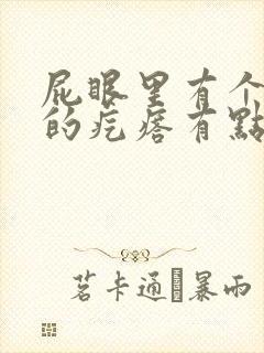 屁眼里有个硬硬的疙瘩有点疼