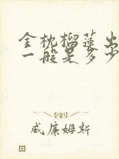 金枕榴莲出肉率一般是多少