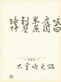 睡到半夜咳醒是什么原因白天不咳