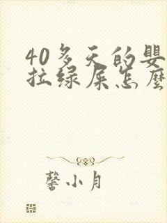 40多天的婴儿拉绿屎怎么回事