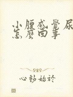 小腹感觉尿胀是怎么回事