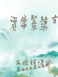 治疗肾结有些什么中草药