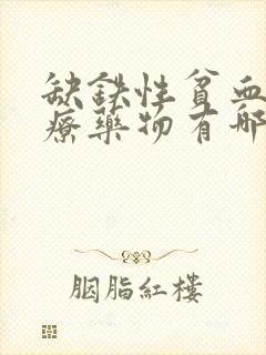 缺铁性贫血的治疗药物有哪些