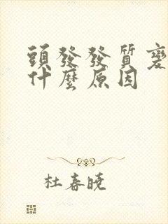 头发发质变软是什么原因