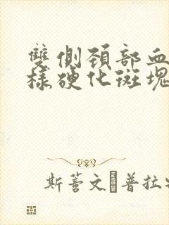 双侧颈部血管周样硬化斑块形成怎么治疗