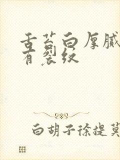 舌苔白厚腻中间有裂纹