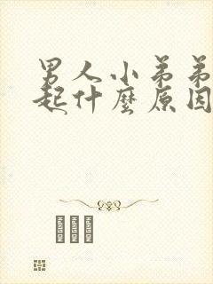 男人小弟弟硬不起什么原因